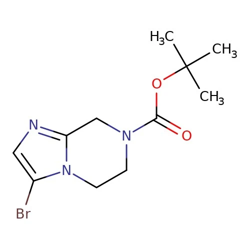 CAS:949922-61-6|Tert-butyl 3-brom-5,6-dihydroimidazo[1,2-a]pyrazin-7(8H)-karboksylat