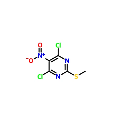 CAS: 1979-96-0 4,6-diklor-2-metylsulfanyl-5-nitro-pyrimidin
