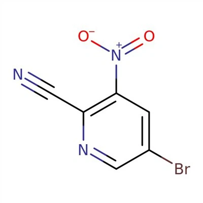 CAS:573675-25-9|5-Brom-3-nitropikolinonitril